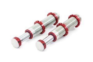 Jeep Wrangler Hydraulic Travel Bump Stops - Rough Country - Threaded - '07-'10